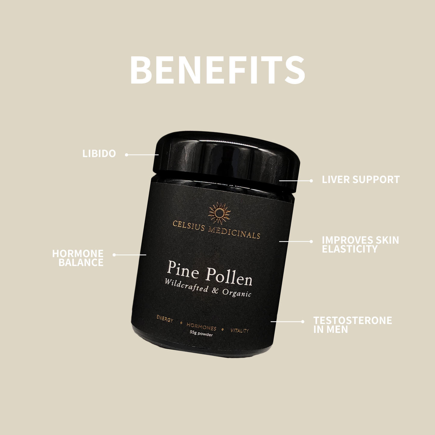 Pine Pollen Powder